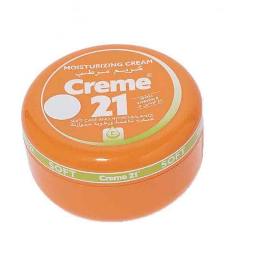 كريم 21 مرطب بفيتامين E 250مل