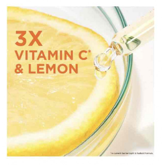 واقي الشمس كريم  غارنيه تفتيح سريع مع 3x فيتامين سي والليمون أبيض 100 مل