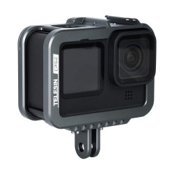 TELESIN Aluminium Alloy Frame Case for GoPro Hero 12/11/10/9