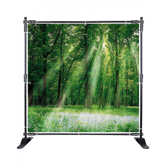 Double-Crossbar Backdrop Background Stand Frame Support System For Photography Photo Studio (300x240cm)