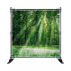 Double-Crossbar Backdrop Background Stand Frame Support System For Photography Photo Studio (300x240cm)