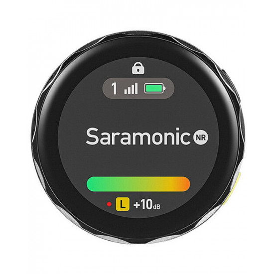 Saramonic Blink Me 2-Person Clip-On Wireless Microphone System with Touchscreens & Recording