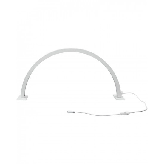 Half Moon Nail Desktop LED Light 58cm White