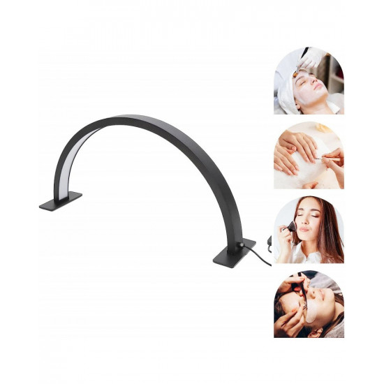 Half Moon Nail Desktop LED Light 58cm Black