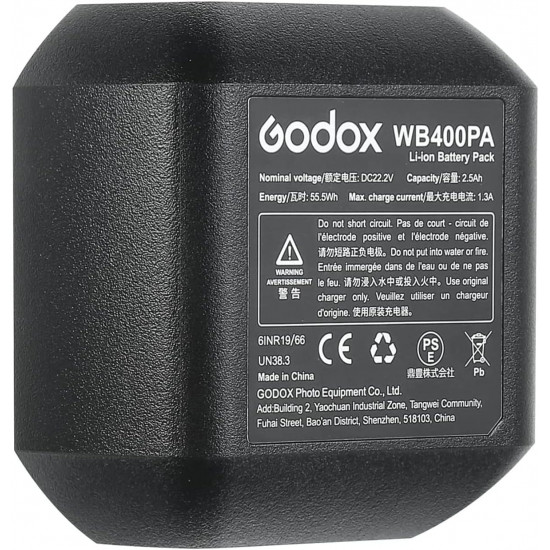 Godox Li-Ion Battery for AD400Pro Flash Head
