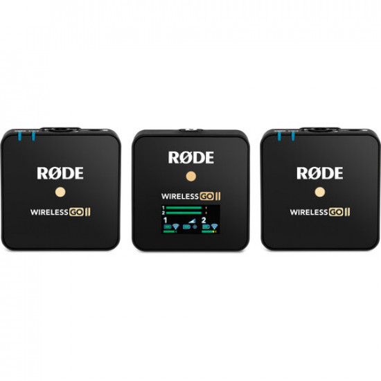Rode Microphones Wireless GO II Dual-Channel Wireless Microphone System Rode Microphones Wireless GO II Dual-Channel Wireless Microphone System