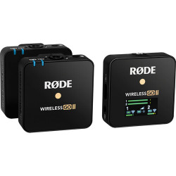 Rode Microphones Wireless GO II Dual-Channel Wireless Microphone System Rode Microphones Wireless GO II Dual-Channel Wireless Microphone System