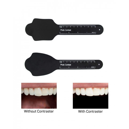 6Pcs Dental Photo Contrast Black Background Board Mirror Photography Contraster 6Pcs Dental Photo Contrast Black Background Board Mirror Photography Contraster