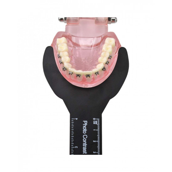 6Pcs Dental Photo Contrast Black Background Board Mirror Photography Contraster 6Pcs Dental Photo Contrast Black Background Board Mirror Photography Contraster