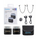 BOYA BY-M1V1 2.4GHz Dual-Channel Wireless Microphone System BOYA BY-M1V1 2.4GHz Dual-Channel Wireless Microphone System
