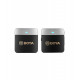 BOYA BY-M1V1 2.4GHz Dual-Channel Wireless Microphone System BOYA BY-M1V1 2.4GHz Dual-Channel Wireless Microphone System