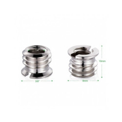 Adapter 1/4" Female to 3/8" Male Adapter 1/4" Female to 3/8" Male