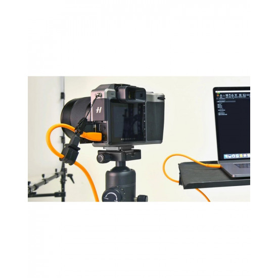 USB 3.0 to USB-C (High-Visibility Orange) for tethering a USB 3.0 camera to a computer with the smaller USB-C port 5M USB 3.0 to USB-C (High-Visibility Orange) for tethering a USB 3.0 camera to a computer with the smaller USB-C port 5M