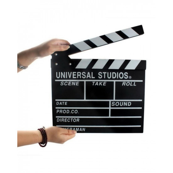 Director Film Clapboard Action Scene Clapper Board Black Director Film Clapboard Action Scene Clapper Board Black