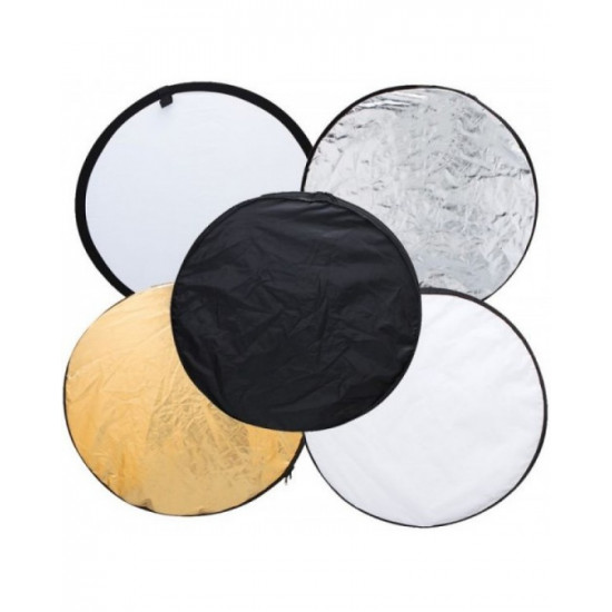 Godox 60cm Collapsible 5-in-1 Reflector Disc Godox 60cm Collapsible 5-in-1 Reflector Disc