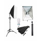 Photo Studio 60x60 Softbox Lighting Kit Photo Studio 60x60 Softbox Lighting Kit