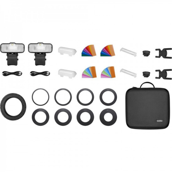 Godox MF12 K2 Macro Flash Kit 2x MF12 Godox MF12 K2 Macro Flash Kit 2x MF12