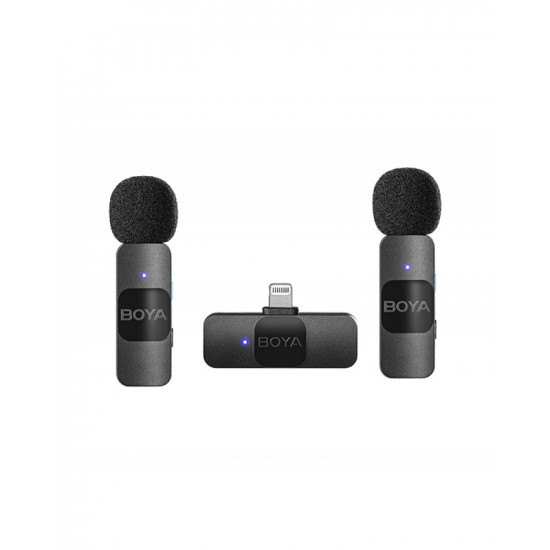 BOYA BY-V2 Ultracompact 2.4GHz Wireless Microphone System