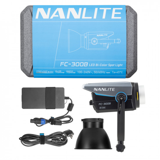 Nanlite FC-300B Bi-Color LED Spotlight Nanlite FC-300B Bi-Color LED Spotlight