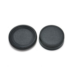 Camera Body Cap & Camera Rear Lens Cover for All Nikon AF Cameras Camera Body Cap & Camera Rear Lens Cover for All Nikon AF Cameras