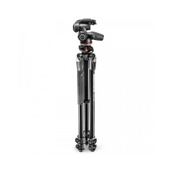 Manfrotto 290 Dual Aluminium 3-Section Tripod Kit With 3-Way Head (MK290DUA3-3W)