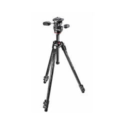Manfrotto 290 XTRA CARBON Kit CF 3 Sec. Tripod With 3W Head (MK290XTC3-3W)