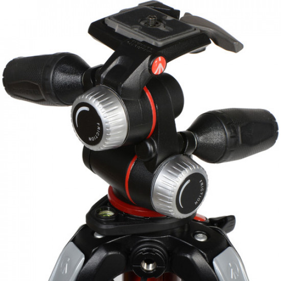 Manfrotto MK055XPRO3-3W Aluminum Tripod with 3-Way Pan/Tilt Head Manfrotto MK055XPRO3-3W Aluminum Tripod with 3-Way Pan/Tilt Head