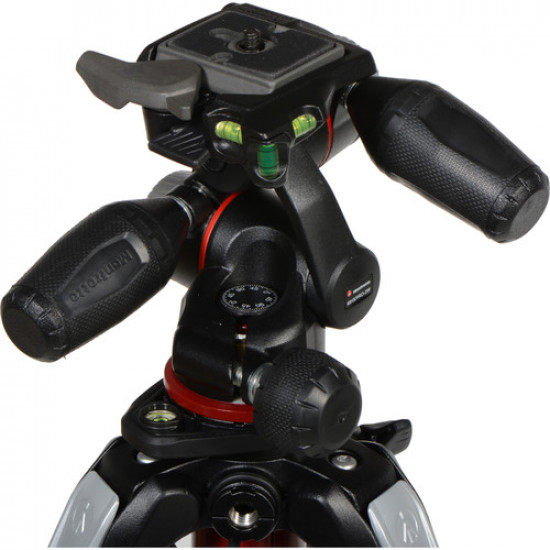Manfrotto MK055XPRO3-3W Aluminum Tripod with 3-Way Pan/Tilt Head Manfrotto MK055XPRO3-3W Aluminum Tripod with 3-Way Pan/Tilt Head