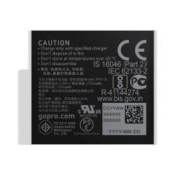 GoPro Enduro Rechargeable Li-Ion Battery for HERO12/11/10/9 Black