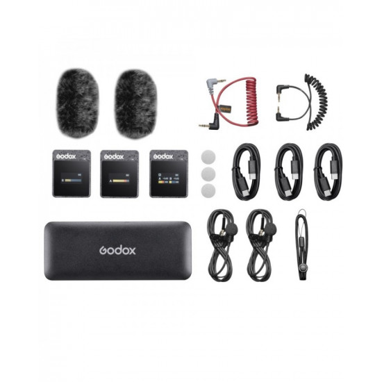 Godox MoveLink II M2 Compact Digital Wireless Microphone System