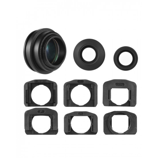 Andoer 1.51X Fixed Focus Viewfinder Eyepiece Eyecup Magnifier Lens