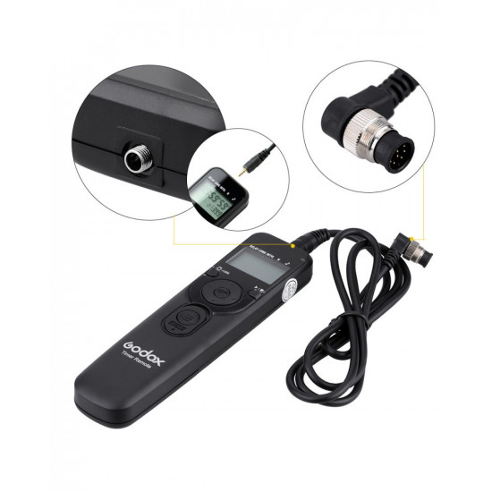 Godox UTR-N1 Shutter Release LCD Timer Remote Controller for Nikon Godox UTR-N1 Shutter Release LCD Timer Remote Controller for Nikon