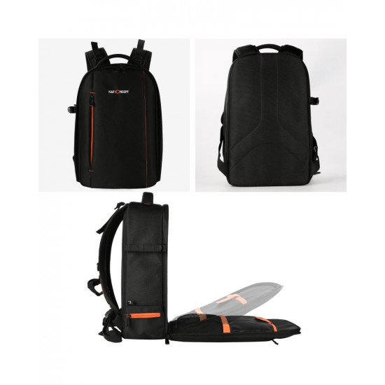 Camera Backpack for Travel Outdoor DSLR Photography Backpack 13 inch 18L with Tripod Holder&Laptop Compartment for Photography Hiking Travel