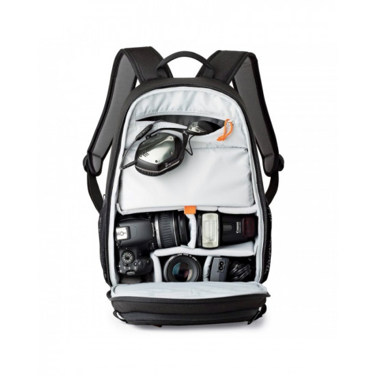 Tahoe BP 150, Black Keep your photo gear and tablet protected and organized in this lightweight and sporty Tahoe Backpack
