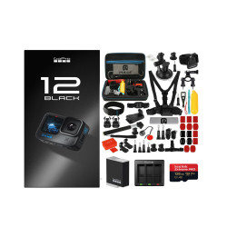 GoPro Hero 12 Black Action Camera With Accessories Kit