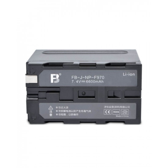 FB-NP-F970 Lithium-Ion Battery Pack (6600mAh) FB-NP-F970 Lithium-Ion Battery Pack (6600mAh)