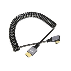 4K UHD HDMI TO MINI HDMI Right 2.4m Cable