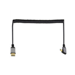 4K UHD HDMI TO MICRO HDMI LEFT 2.4m Cable