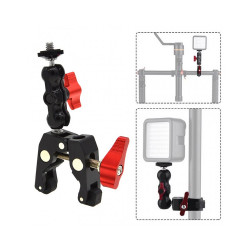 Multi-function Ball Head Clamp Ball Mount Clamp Magic Arm Multi-function Ball Head Clamp Ball Mount Clamp Magic Arm