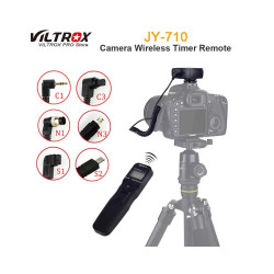 Viltrox JY710 Camera Wireless Timer Remote Shutter Release Control Cable Viltrox JY710 Camera Wireless Timer Remote Shutter Release Control Cable