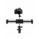 Slider Dolly 50cm Track Rail Stabilizer 100cm Sliding Distance