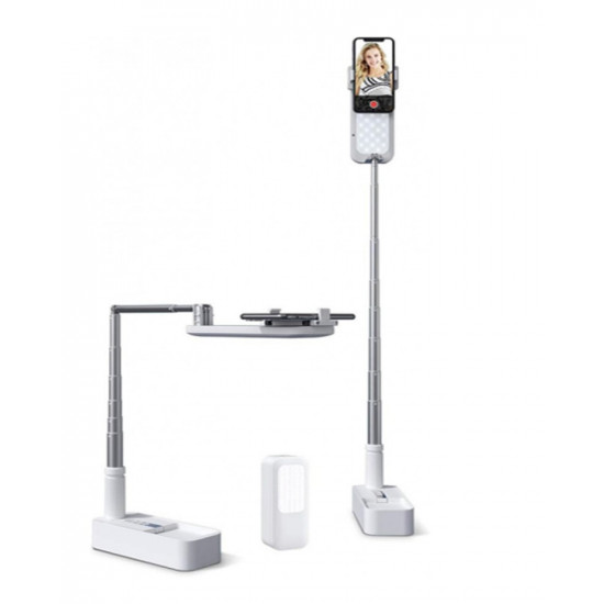 V6 Portable Mobile Phone Stand Selfie Ring Light Mini Desktop LED Fill Light V6 Portable Mobile Phone Stand Selfie Ring Light Mini Desktop LED Fill Light