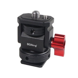 BGNing GOPRO Camera Monitor Bracket Holder Hot Cold Shoe Adapter Tripod Mount