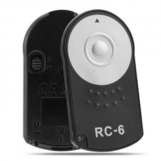 RC-6 Remote Control Shutter Release for Canon ESO 77D 5DSR 760D 70D 80D 6D2 5D3 5D4 RC-6 Remote Control Shutter Release for Canon ESO 77D 5DSR 760D 70D 80D 6D2 5D3 5D4