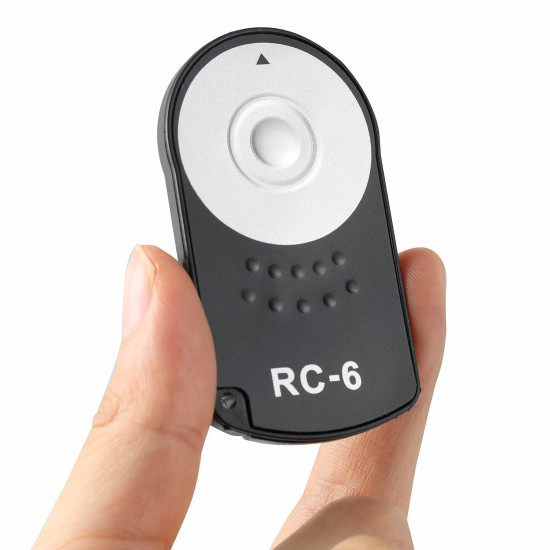 RC-6 Remote Control Shutter Release for Canon ESO 77D 5DSR 760D 70D 80D 6D2 5D3 5D4 RC-6 Remote Control Shutter Release for Canon ESO 77D 5DSR 760D 70D 80D 6D2 5D3 5D4