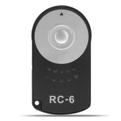 RC-6 Remote Control Shutter Release for Canon ESO 77D 5DSR 760D 70D 80D 6D2 5D3 5D4 RC-6 Remote Control Shutter Release for Canon ESO 77D 5DSR 760D 70D 80D 6D2 5D3 5D4