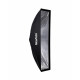 NiceFoto Quick Set Up Strobe Softbox With Grid ES-1430(30x140cm)