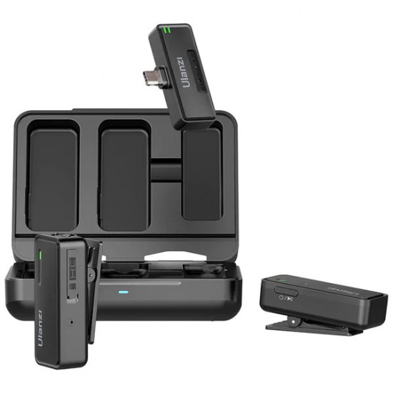 Ulanzi UW-MIC 2.4GHz Wireless Recording Microphone 2in1 (Type-C) Ulanzi UW-MIC 2.4GHz Wireless Recording Microphone 2in1 (Type-C)