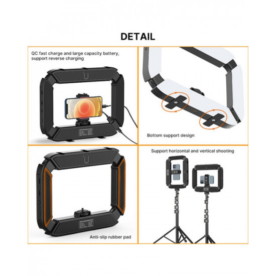 Ulanzi U200 Ring Light Video Rig