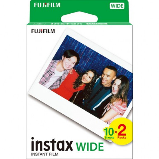 FUJIFILM INSTAX WIDE Instant Film - 20 Sheets FUJIFILM INSTAX WIDE Instant Film - 20 Sheets